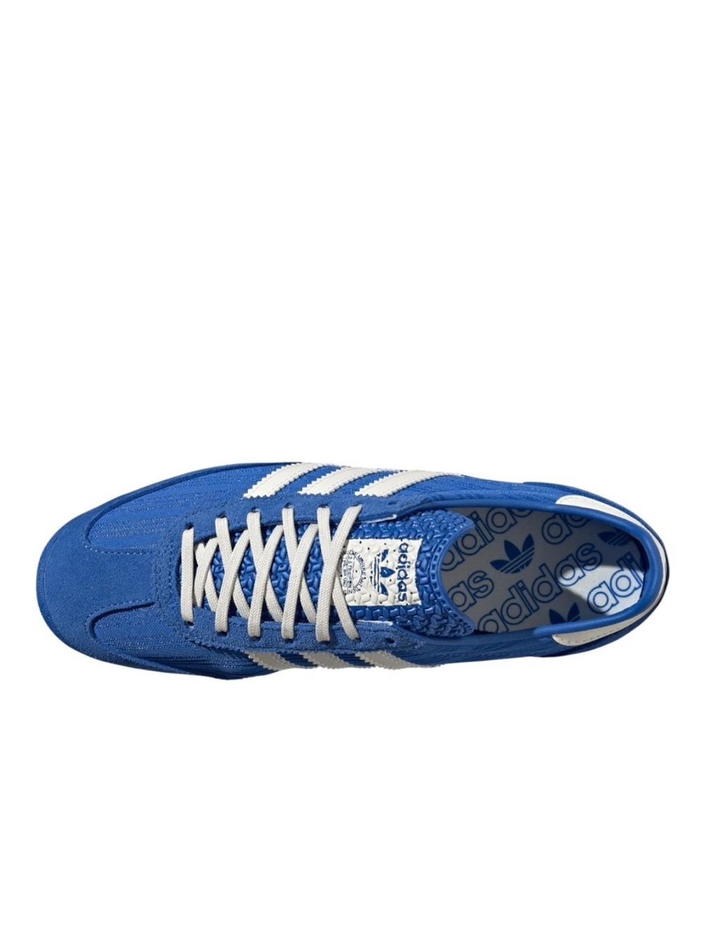 Adidas SL72 OG Women’s Royal Blue Suede Trainer w/Cream Stripes NWOB - Picture 9 of 16